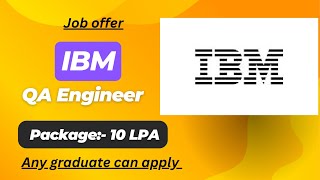 IBM is Hiring a QA Test Engineer What You Need to Know [upl. by Tomasina620]