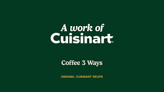 Cuisinart®  Coffee amp Cappucino [upl. by Cassiani]