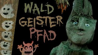 Waldgeisterpfad in Durmersheim an der Triftstrasse 2023  ein Wald voller Geister Gespenster Monster [upl. by Anyahc]