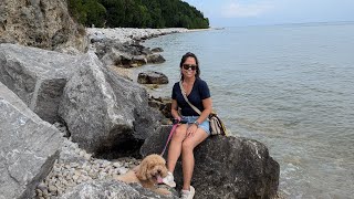 Trip to Mackinac Island Michigan with our maltipoo [upl. by Annairoc]