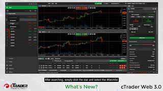 cTrader Web 30  Whats New [upl. by Yrroc]