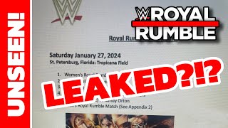 UNSEEN WWE ROYAL RUMBLE LINEUP REVEALED Mercedes Mone  Sasha Banks Teasing WWE Return WWE RAW [upl. by Idyh933]