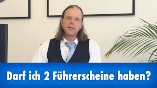 Darf ich zwei Führerscheine aus verschiedenen Ländern haben [upl. by Donaghue]