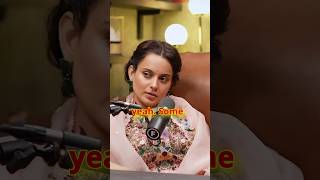 People Are Scared From Kangana Ranaut Is Thats True  Podcast shorts [upl. by Ritchie740]