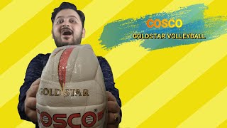 Cosco Goldstar Volleyball Size 4 Unboxing And Review  Sports  Cosco Volleyball  Cosco [upl. by Cita258]