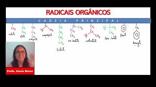 Química Orgânica aula 08 Radicais Orgânicos quimicaenem [upl. by Craddock]