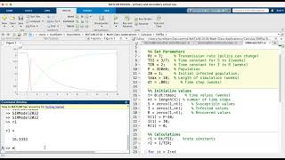 Programming the SIR Model in MATLAB [upl. by Htebaras]