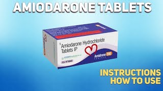 Amiodarone tablets Cordarone how to use Uses Dosage Side Effects Contraindications [upl. by Astrea283]