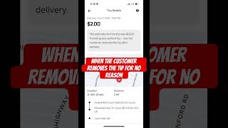 I got tip baited and vindicated foryou ubereats tippingculture [upl. by Tniassuot188]