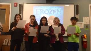 quotDo You Want to Build A Seder Platequot Parody by CJL 7th Graders [upl. by Bowrah]