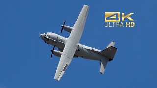 Alenia C27J Spartan Italian Air Force flying Display RAF Fairford RIAT 2024 Airshow CSX62219 [upl. by Carrington]