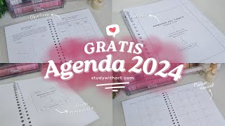 Agenda 2024 GRATIS para descargar e imprimir  Planner Digital  agenda2024 agenda 2024 [upl. by Bradleigh]