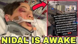 Nidal Wonder is FINALLY AWAKE amp MOVING After A TERRIBLE CAR ACCIDENT 😱😳 With Proof [upl. by Hooke]