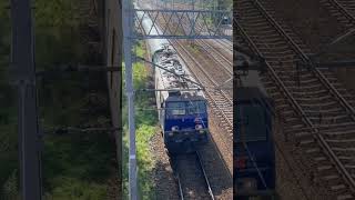 Przelot IC Sobieski shorts foryou trainspotting railway [upl. by Noisla]