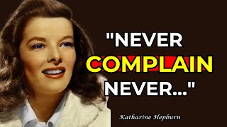 Katharine Hepburn 30 Quotes That Are Fierce Bold and Iconic [upl. by Persse]