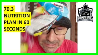 Half Ironman nutrition plan in 60 seconds￼ [upl. by Noreht]