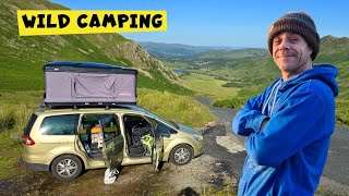 ROOF TENT Camping On Englands Proclaimed Most Dangerous Road [upl. by Malone]