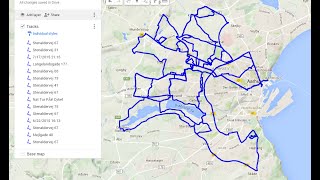 Track your routes and put them all on a map with Google [upl. by Amelie]