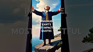 Immanuel Kant’s most impactful Quotes 🧠shorts [upl. by Adoh]