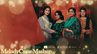 Meri Betiyaan Drama Full OST LYRICS  Melody Craze Mashup [upl. by Berty]