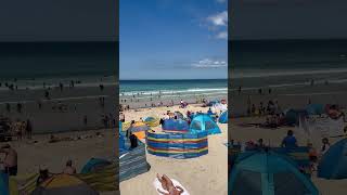 Porthmeor beach St Ives Cornwall [upl. by Inobe]