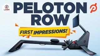 Peloton Row In The House  Peloton Row Setup amp First Impressions  Peloton Row Review [upl. by Storfer225]