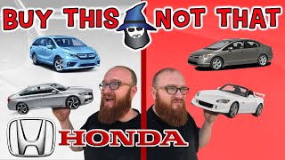 The CAR WIZARD shares the top HONDAs TO Buy amp NOT to Buy [upl. by Odnumyer]