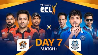 ECL  Match 14  Punjab Veers vs Mumbai Disruptors  Harsh Beniwal vs Munawar Faruqui [upl. by Ninel]