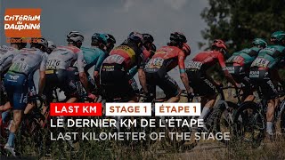 Dauphiné 2022  Stage 1  Last KM [upl. by Schnur]