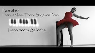 7 Famous Piano Songs Movie Soundtracks Themes amp Film Scores on Piano Piano Medley [upl. by Stallworth]