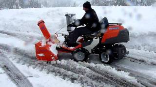 RIDER HUSQVARNA PR 17 AWD snow [upl. by Inaluiak]