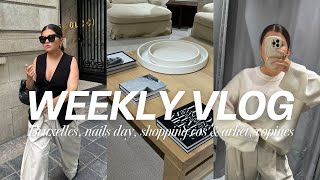 WEEKLY VLOG  plage Bruxelles nails day shopping cos amp arket copines [upl. by Hake]