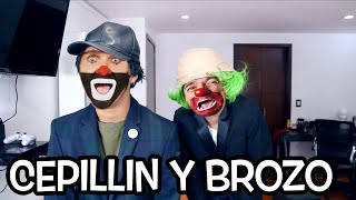 Lapizito y Lapizin se maquillan como Cepillin y Brozo  Soy Fredy [upl. by Doley]