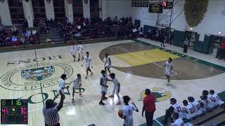 Archbishop Carroll vs Dunbar JV Boys Basketball [upl. by Chancelor591]