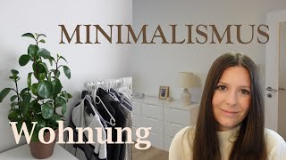 Meine WOHNUNG als MINIMALISTIN ich zeige euch mein GANZEN BESITZ  roomtour  60 qm [upl. by Eolc]