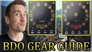 UPDATED BDO Gear Guide  From Season To Endgame in 2024  BDO Guide [upl. by Ynohtona]