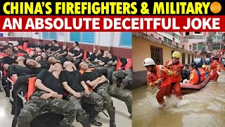 China’s Firefighters Police and Military An Absolute Deceitful Joke All for Show [upl. by Budworth153]