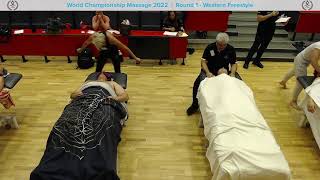 World Championship Massage 2022  Round 1  Western Freestyle [upl. by Ecnarual]