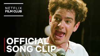 tick tick… BOOM  Andrew Garfield “3090” Official Song Clip  Netflix [upl. by Eyma]