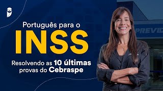 Português para o INSS Resolvendo as 10 últimas provas do Cebraspe – Prof Adriana Figueiredo [upl. by Stodder]