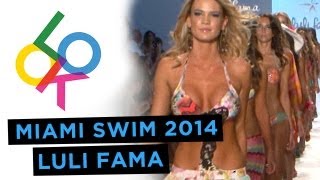 Luli Fama Fashion Show Miami Swim Week 2014 [upl. by Avis]