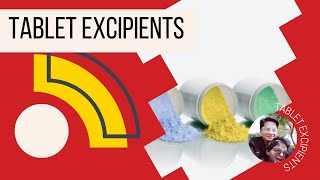 Excipients used in tablet formulation [upl. by Ebarta]