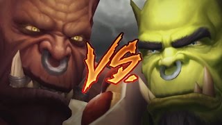 Cinématique Warlords of Draenor  Thrall contre Garrosh [upl. by Yelrehs]