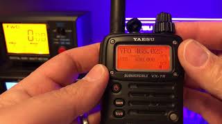 Yaesu VX7R MARS Software Mod [upl. by Nylemaj77]