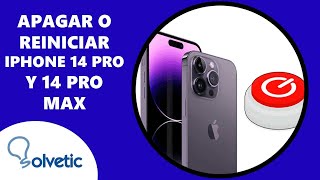 🔴 Cómo Apagar o Reiniciar iPhone 14 Pro y iPhone 14 Pro Max ✔️ Cómo usar iPhone 14 Pro [upl. by Adelbert]