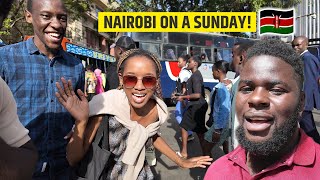 You Wont Believe What Happens In Nairobi On Sundays Unique Vibes Like Never Before [upl. by Jochbed]