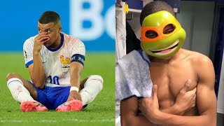 Mbappé Gets His Ninja Turtle Mask 🐢🔥  The Legend Lives On shorts [upl. by Aziaf657]