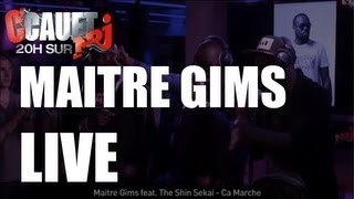 Maitre Gims feat The Shin Sekai  Ça Marche  CCauet sur NRJ [upl. by Ecienal]