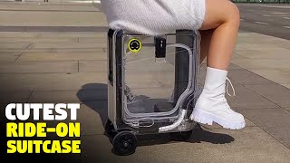 This cutest rideon suitcase will be your airport scooter [upl. by Glaudia374]