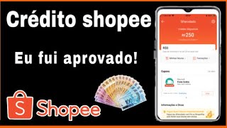 Eu foi aprovado no crédito da shopee sp crédito [upl. by Sprung]